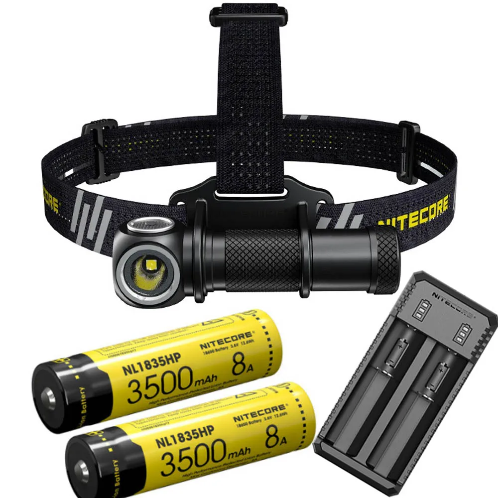 Налобный фонарь NITECORE UT32 двойной выход XP L2 V6 5700K холодный белый L и 3000K теплый Макс.