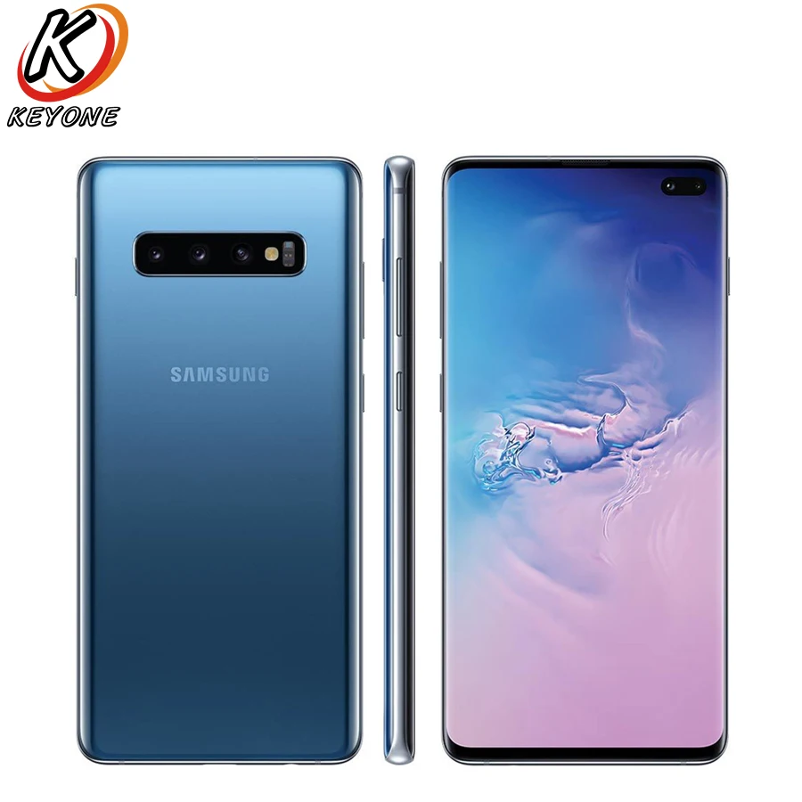 Новый телефон Samsung Galaxy S10 + G975U AT&T Версия Мобильный 6 4 дюйма 8 ГБ ОЗУ 128 Гб ПЗУ Snapdragon 855
