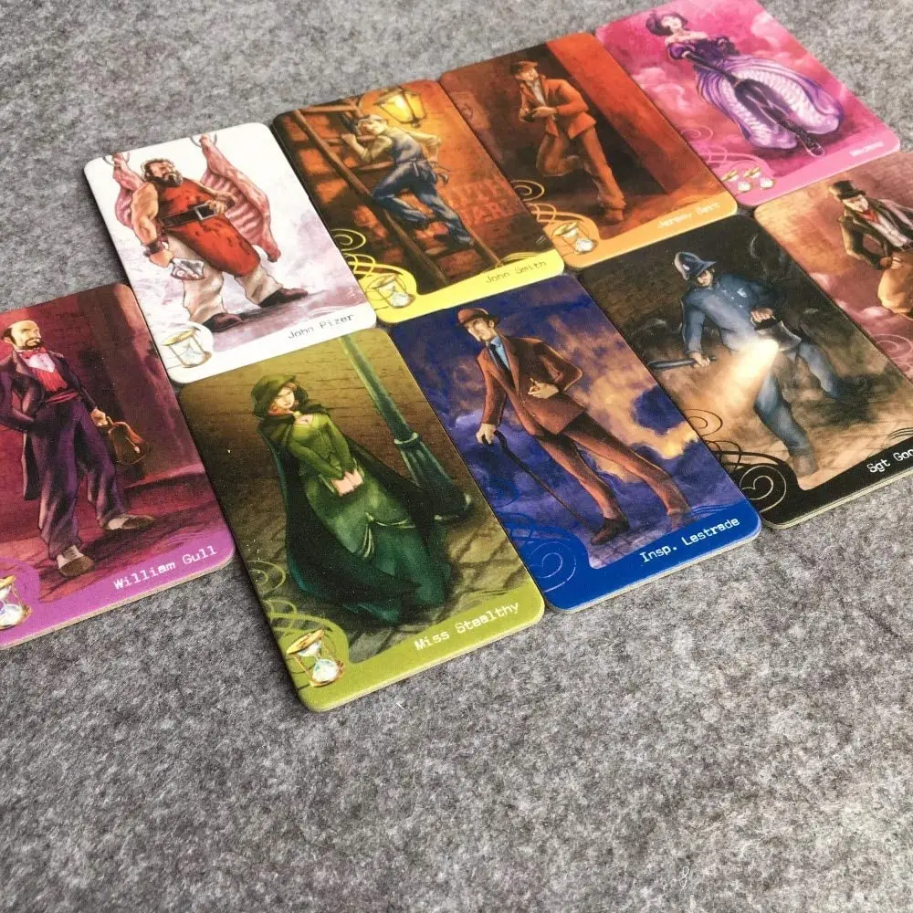 Маленькая коробка Mr Джек карманная версия Настольная игра карты Отправить