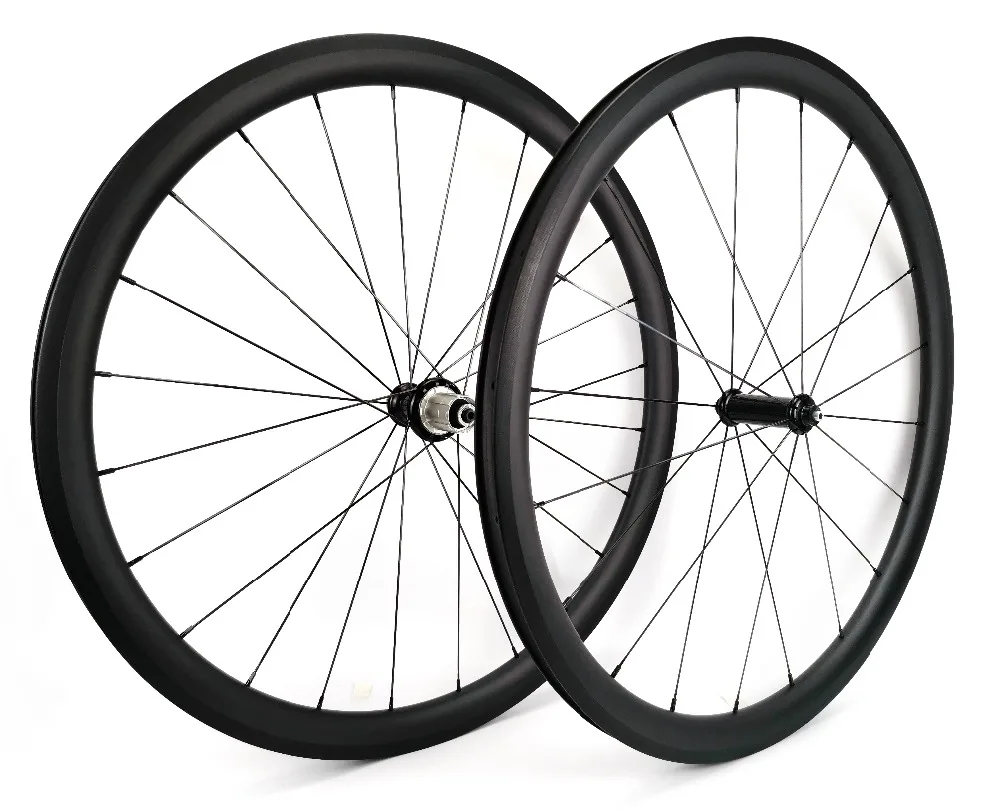 

700C carbon wheel rim disc 38mm depth 23mm width clincher/tubeless/Tubular Road bike carbon wheelset UD matte finish U-shape rim