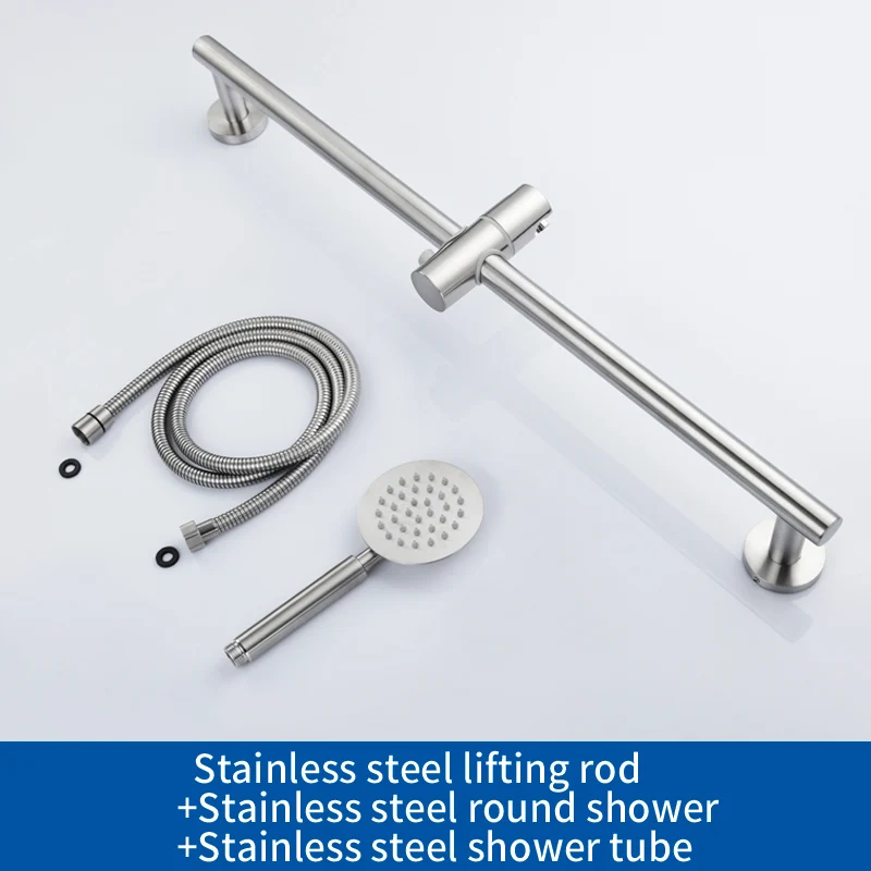 Регулируемая душевая направляющая из нержавеющей стали SUS304 для ручного душа с
