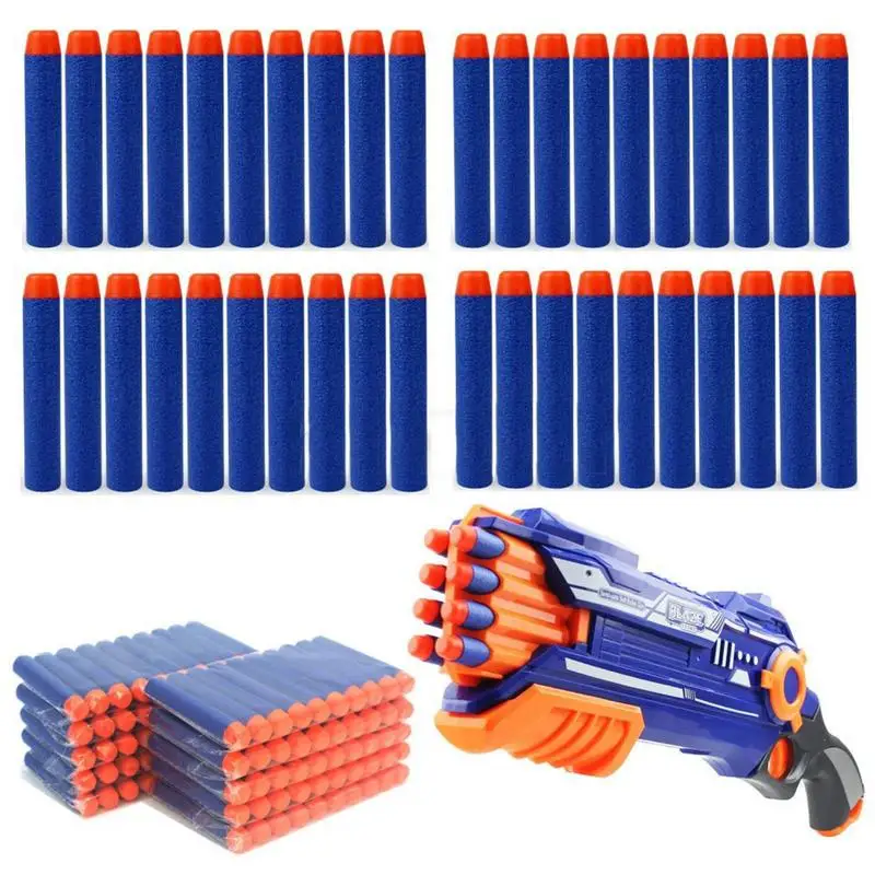 Запасные пули для дротиков EVA мягкие пустотелые с головкой аксессуары Nerf N-strike