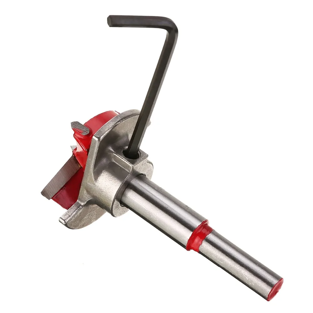 

35mm Forstner Auger Drill Bit Wooden Wood Cutter Hex Wrench Woodworking Hole Saw For Power Tools