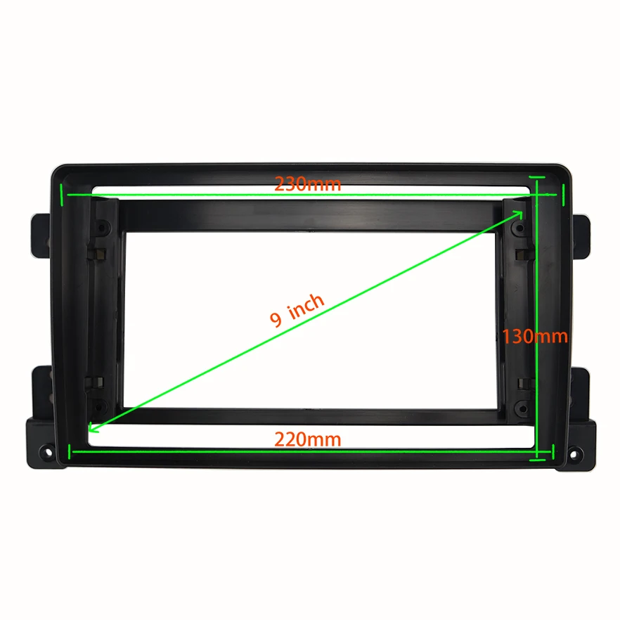 9 дюймовая автомобильная аудиосистема GPS навигация модная панель dvd пластиковая