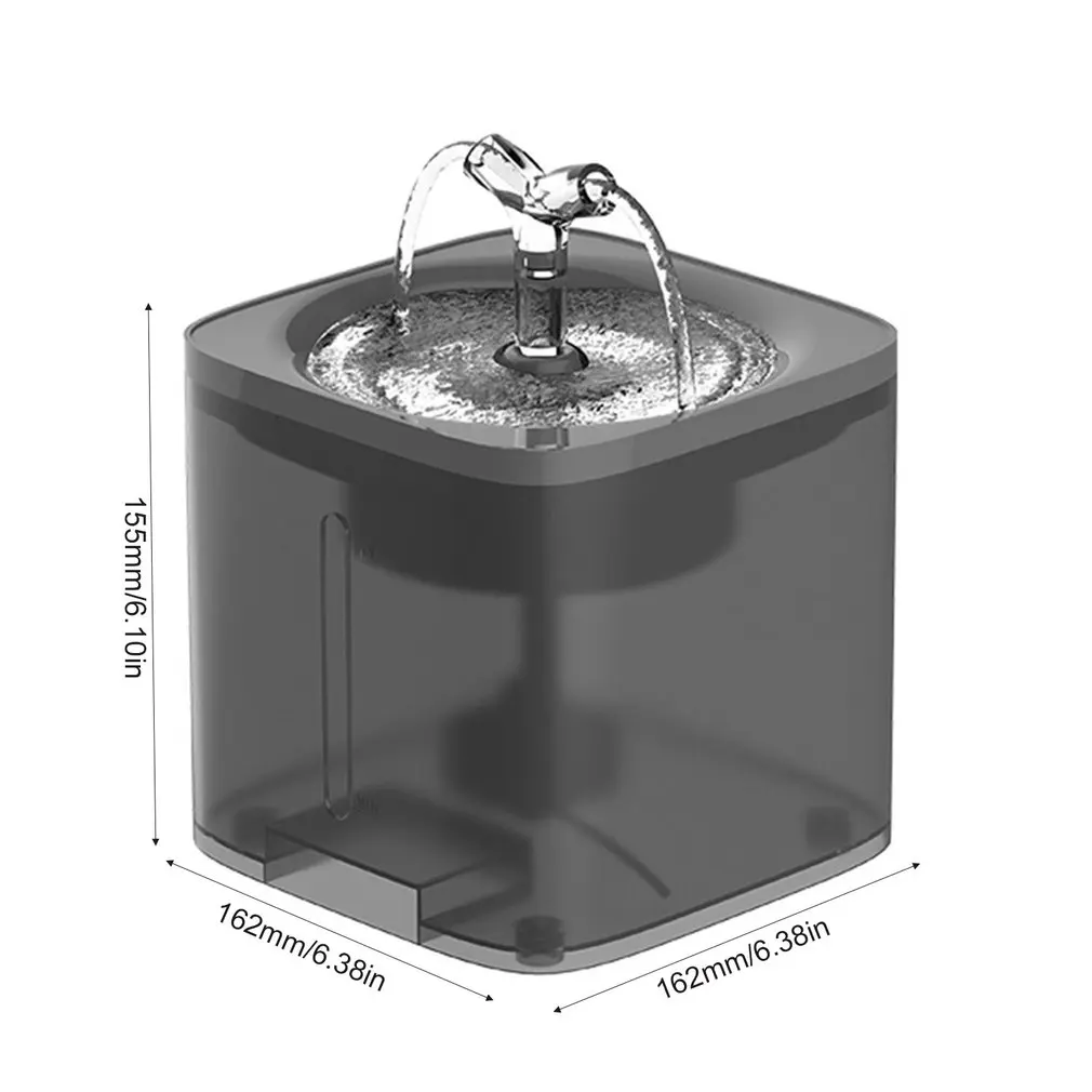

Automatic Cat Water Dispenser 2L Filter Fountain Smart Cat Feeder Water Bowl Drinking Supplies For Dogs And Cats