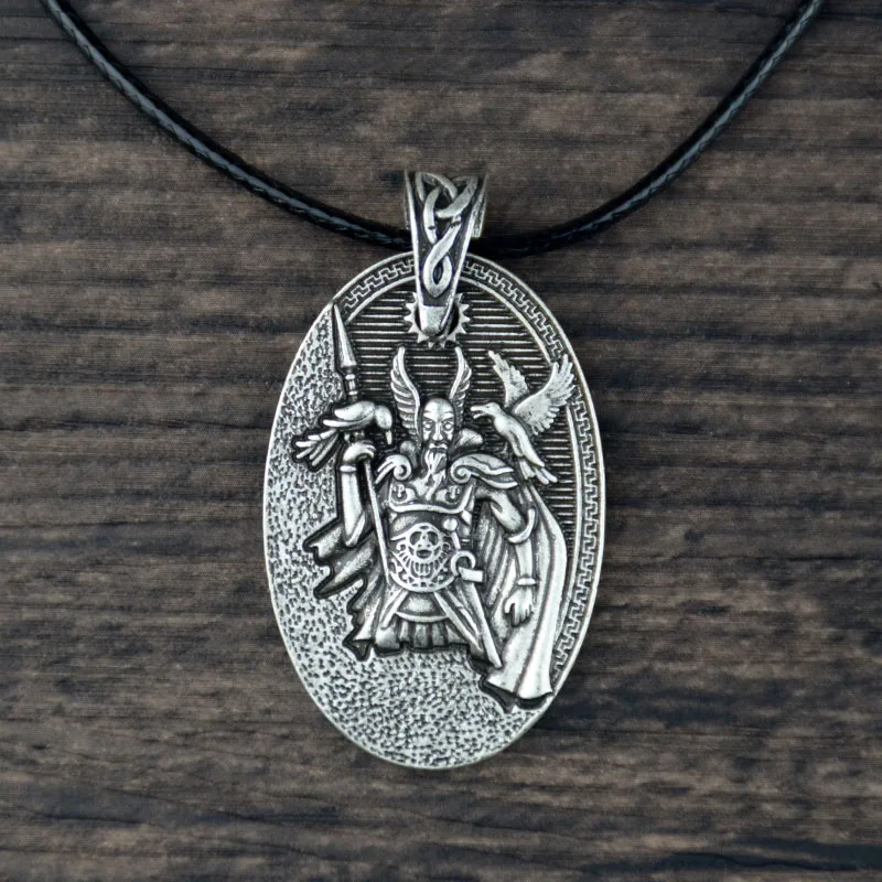 50 шт. винтажный норсе миф один Знаковый кулон колье с кулоном в стиле викингов для