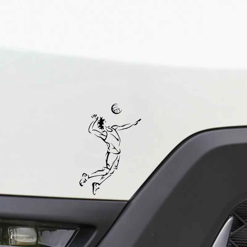 Интересный волейбольный плеер спортивный декор для Авто/бампера/окна виниловая