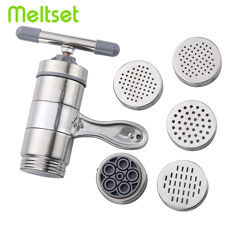 Ручная машина для приготовления лапши из нержавеющей стали кухонный пресс