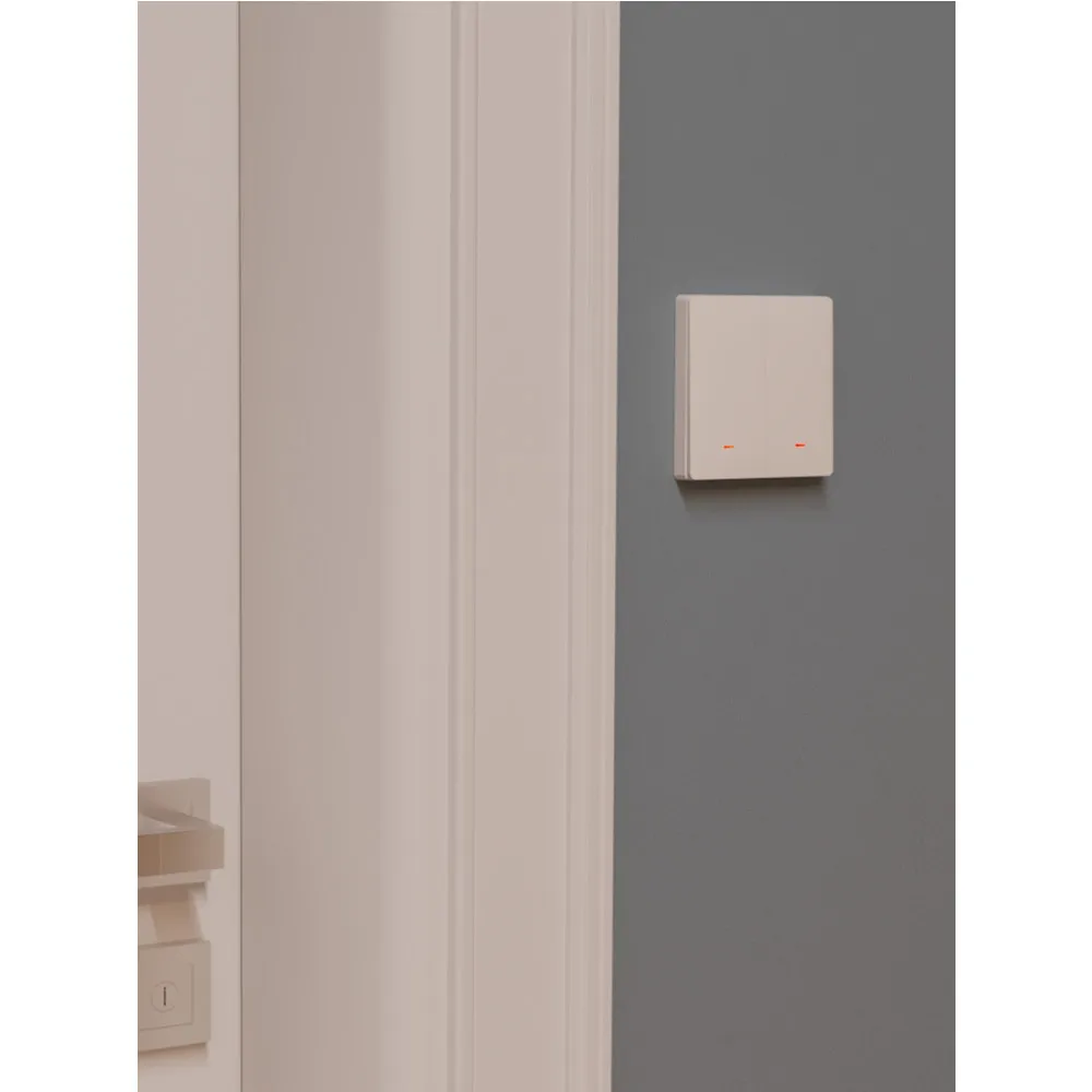 Умный двухклавишный ZigBee выключатель Elari Smart Switch Double|Выключатели| |