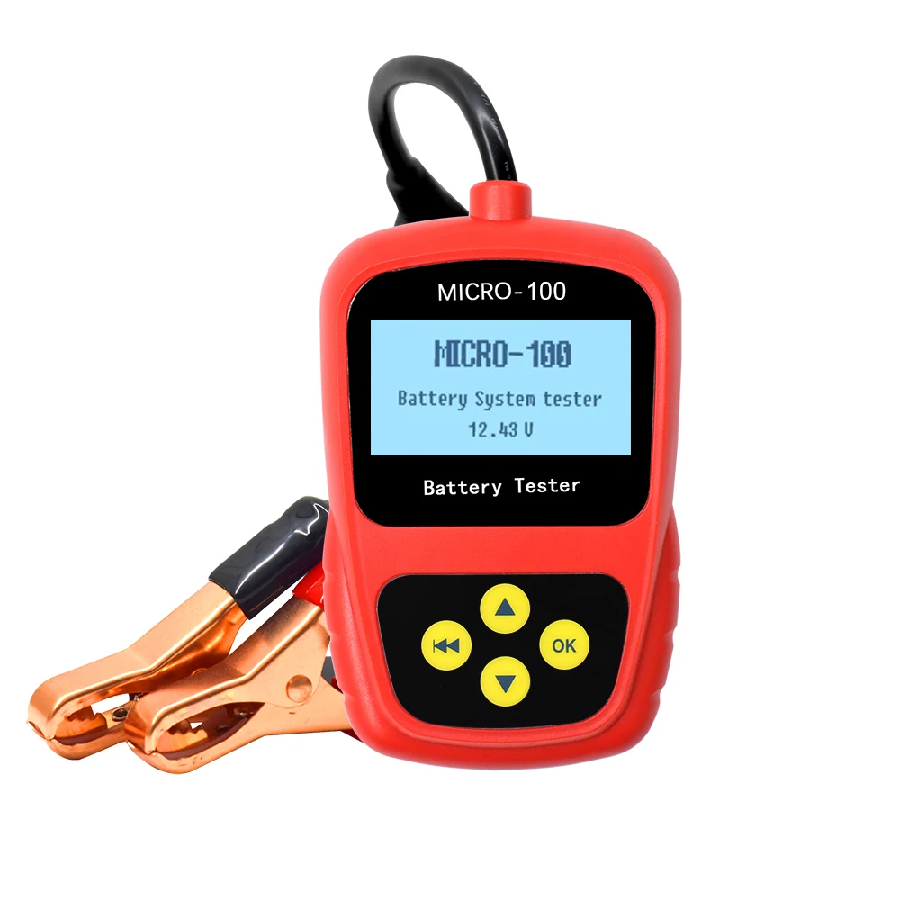 LANCOL MICRO-100 Автоматическая Батарея цифровой светодиодный светильник DisplayCar Diagnosti батарея диагностический инструмент Автомобильный цифровой тестер батареи
