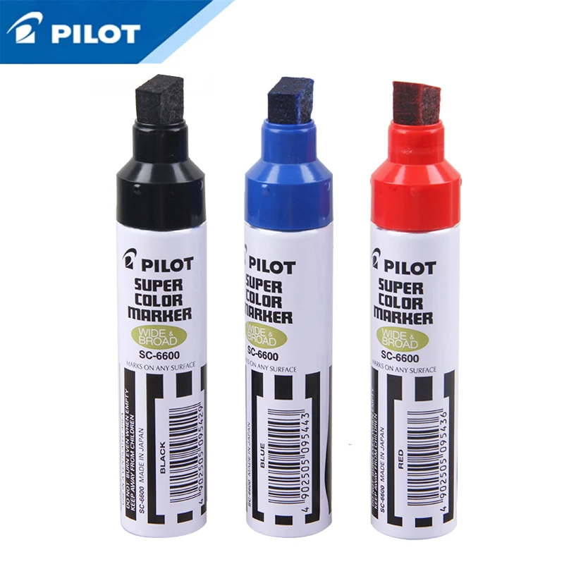 3 шт. ручка пилот большой емкости с одной головкой|Фломастеры| |