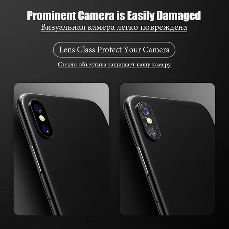 Для Honor 8 7x9 lite 9i V20 8x Max для Huawei P20 Pro P9 Plus задняя камера Объектив Закаленное стекло