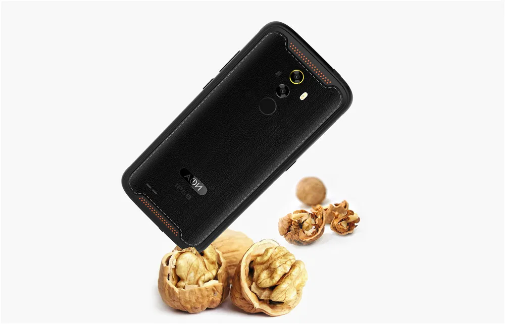 IP68 Смартфон Android 9,0 3GB 16GB 4500mAh 5,5 ''мобильный телефон 16MP 1080P отпечаток пальца стекло NFC OTG большой мобильный телефон