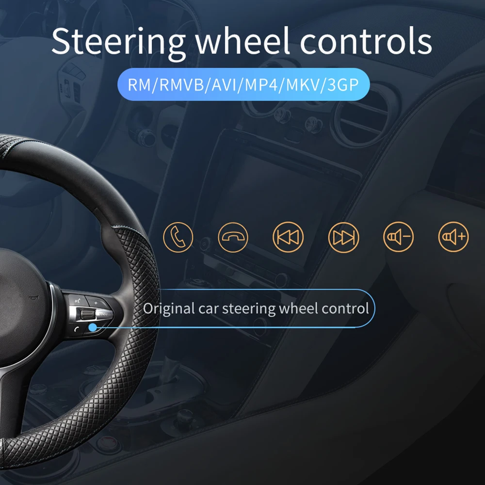 Автомагнитола Podofo стерео-система на Android 10 1 с 7-дюймовым HD-экраном GPS mp5-плеером