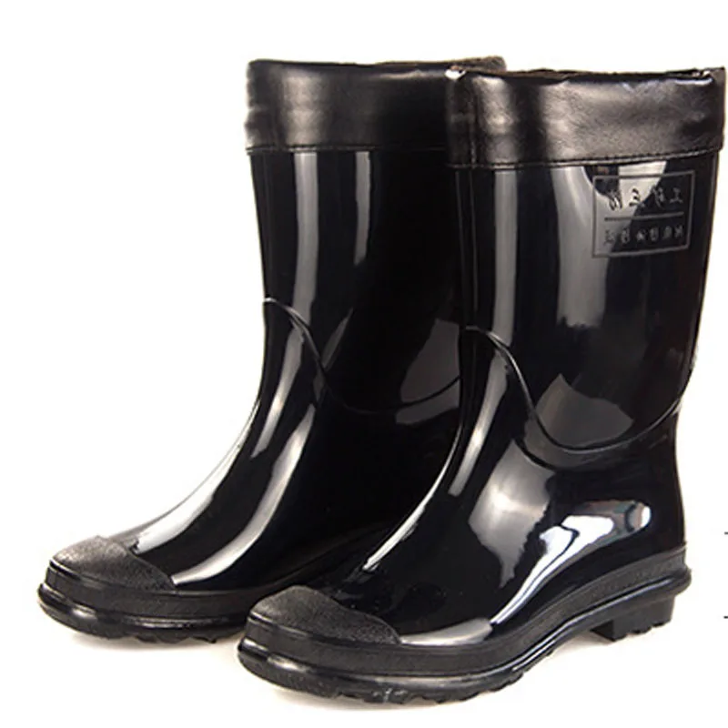 Сапоги Aleafalling мужские резиновые водонепроницаемые Нескользящие износостойкие