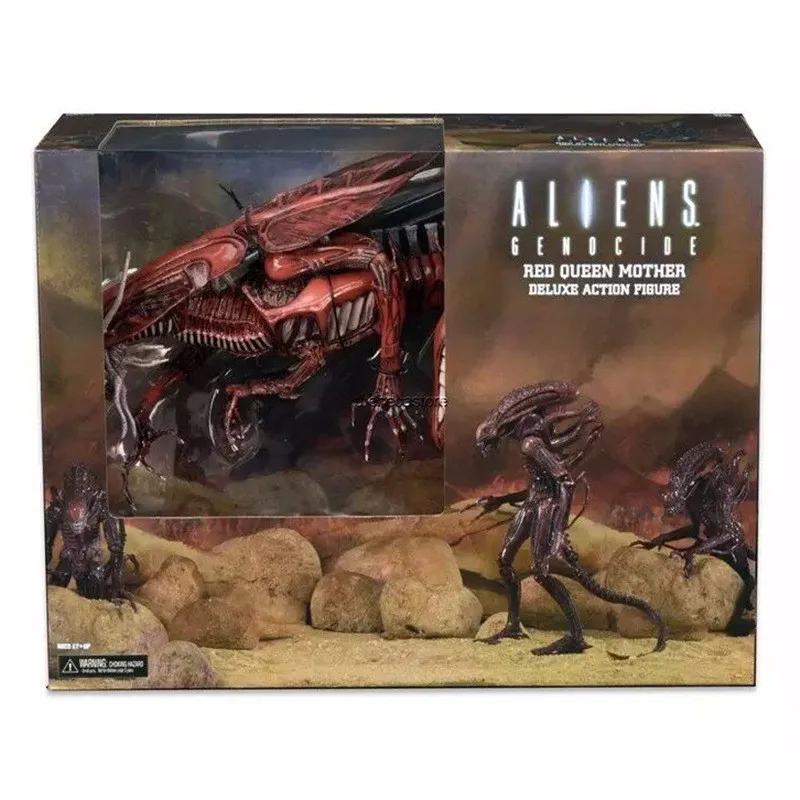 

Newest Predator NECA Alien Standing Large Red Alien Queen 15 Inch Luxury Articulated Doll Collection Model Toy Boy ChristmasGift