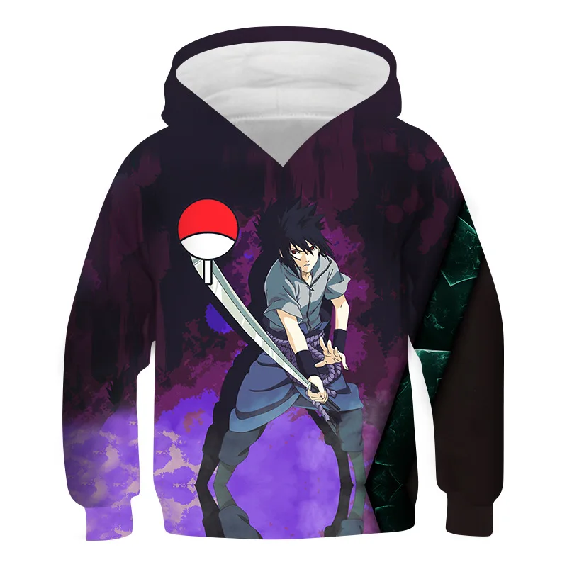 

New sweater men and women models Japanese anime Naruto Sweater around the street 3D hoodie long sleeves