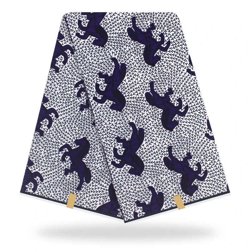 Африканская Анкара ткань высокого качества голландский воск печать ткани хлопок голландский батик в африканском стиле настоящий голландский Tissus воск мягкий - Цвет: as picture