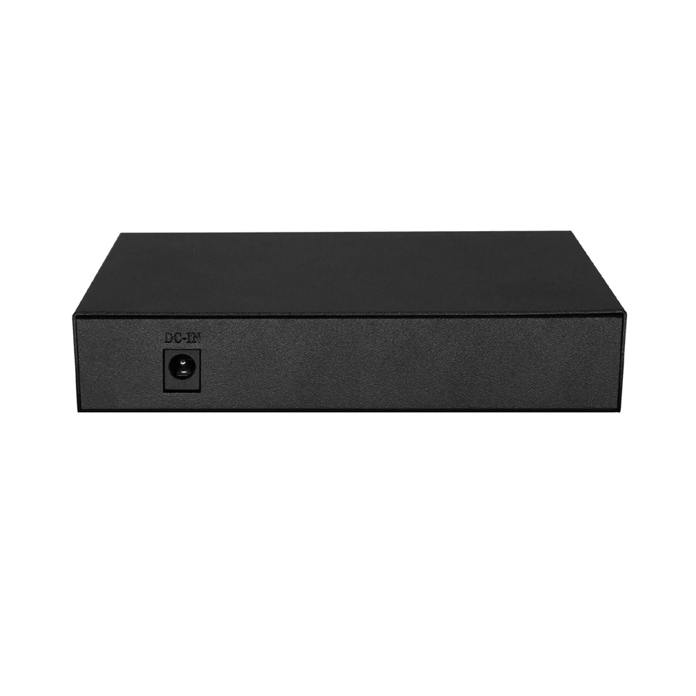 5 портовый волоконный коммутатор медиа конвертер 5*10/100/1000 Мбит/с RJ45 + 1*1000 м SFP