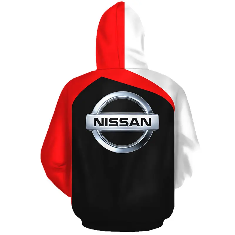 

2020 Spring Sports NISSAN Japan Zipper Cardigan Gtr Skyline Zipper High Quality 3D Jacket Autumn Car Hoodie