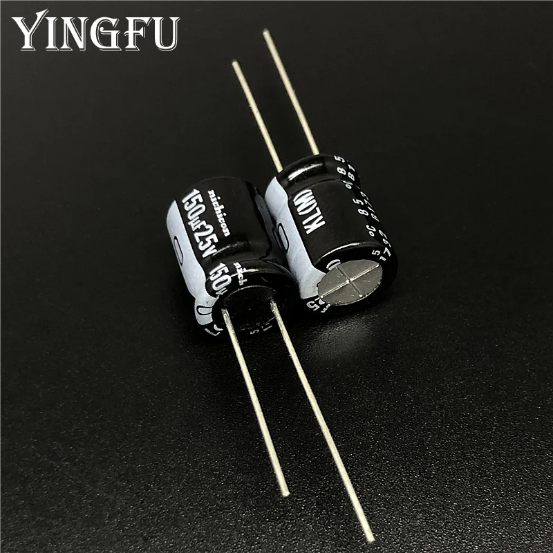 10 шт./100 шт. 120 мкФ алюминиевая крышка 25В NICHICON серии KL 10x12 5 мм с низкой утечкой тока