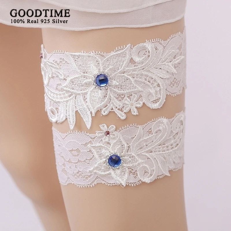 Модные свадебные подвязки с цветочным бисером аксессуары для платья кружевное