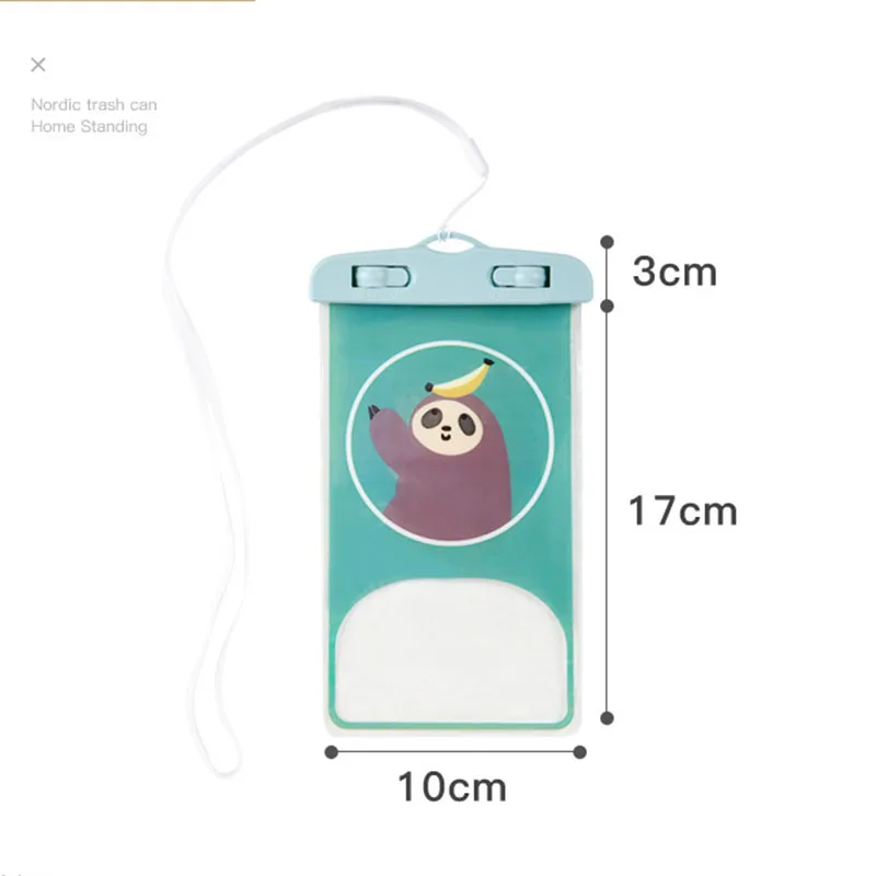 

Waterproof Cartoon Phone Bag Mobile Phone Waterproof Bag Can Touch Screen Swimming Mobile Phone Sealing Bag Waterproof Bag