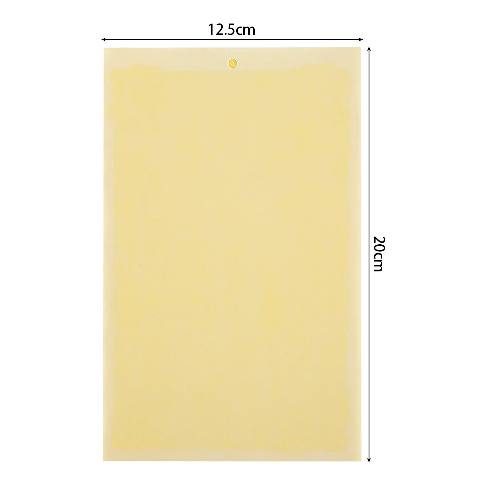 50 шт. прочные ловушки для мух липкие доски желтые ловля насекомых-вредителей