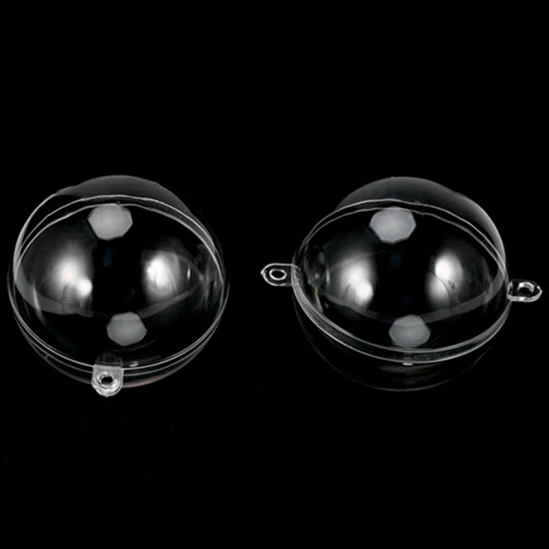 24 шара/партия прозрачный пластиковый шар для новогодней ёлки | Дом и сад