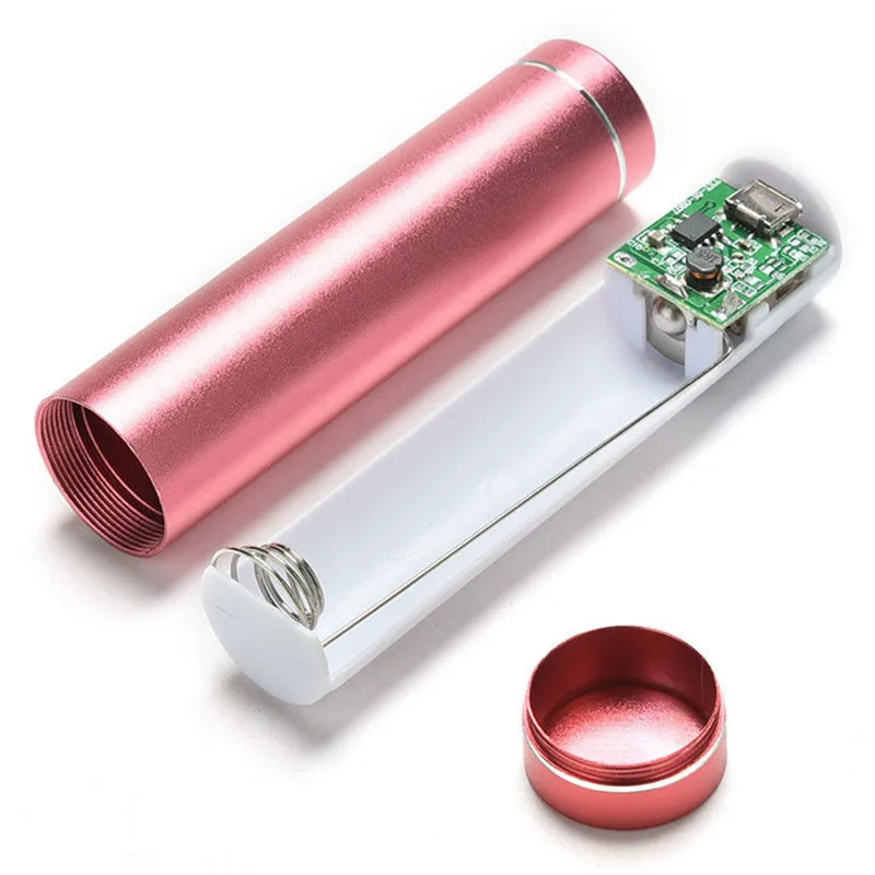 Портативный внешний USB блок питания 2600 мАч 18650 батарея коробка DIY USB мобильный телефон зарядное устройство Подарочная коробка чехол для батареи