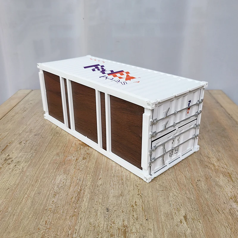 

1:20/1:30 creative shipping Container Model Tissue Box Pen Holder Napkin Paper Towel Storage Case Can be customized