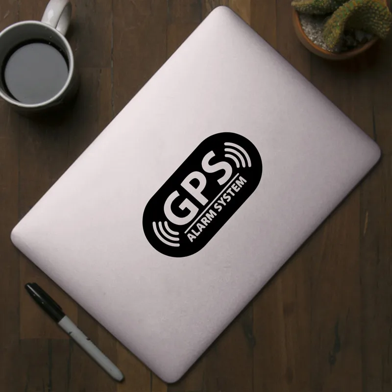 Автомобильные стикеры и наклейки с GPS сигнализацией на бампер автомобиля