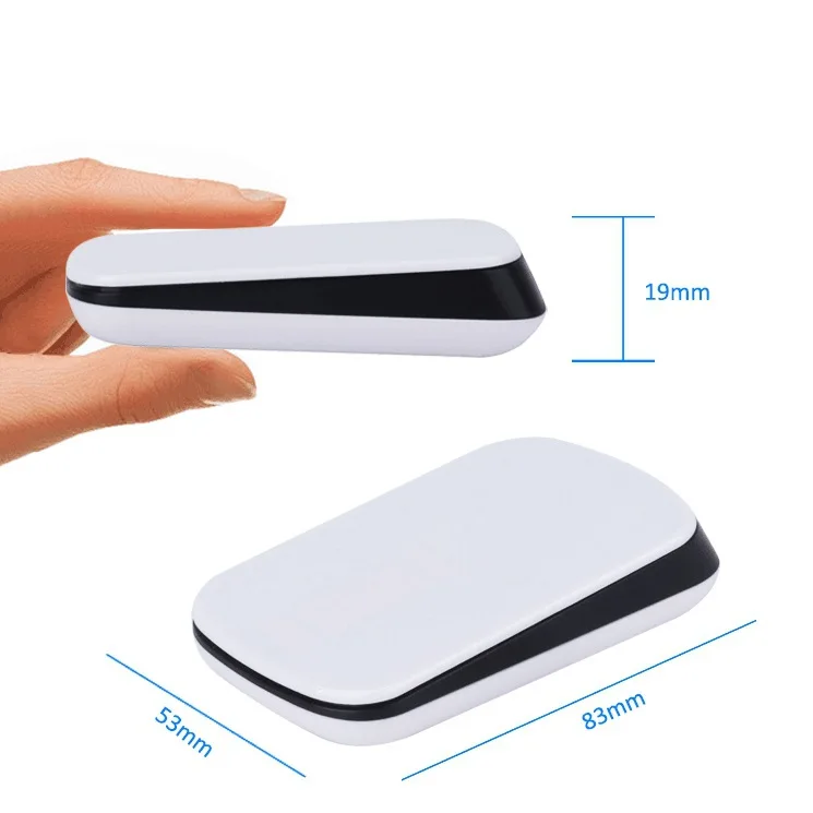 

New white wireless mouse 2.4G wireless mouse touch mouse creative mouse flexible mouse laptop accessories