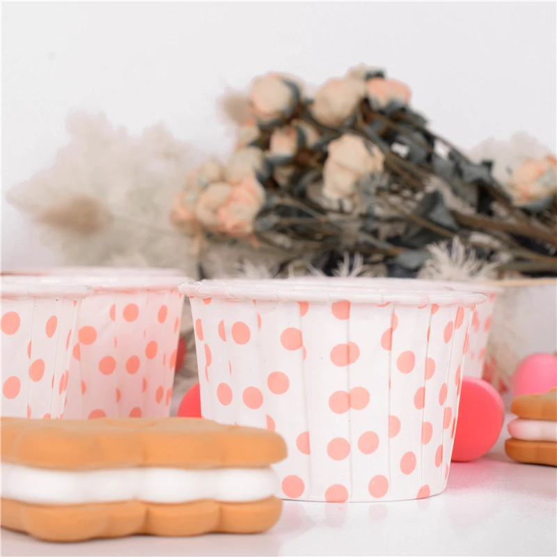 48pcs cupcake liner baking cup paper muffin cases Cake box Cup egg tarts tray cake mould decorating tools | Дом и сад