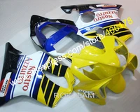 cheapest fairings for honda cbr600 f4i 01 03 2001 2003 yellow motorcycle fairings injection molding