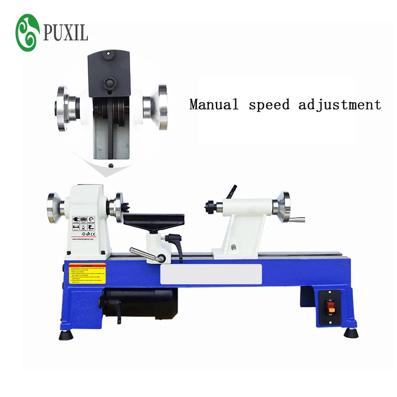 Деревообрабатывающий токарный станок миниатюрный бытовой многофункциональный