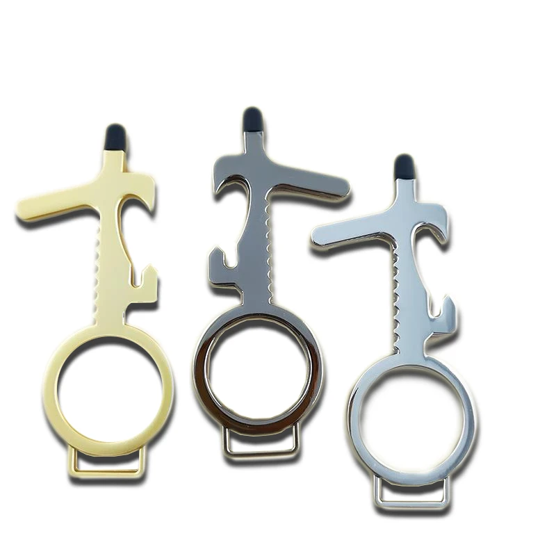 Изолированная бесконтактная открывалка для бутылок EDC с отверстием ключей ручка