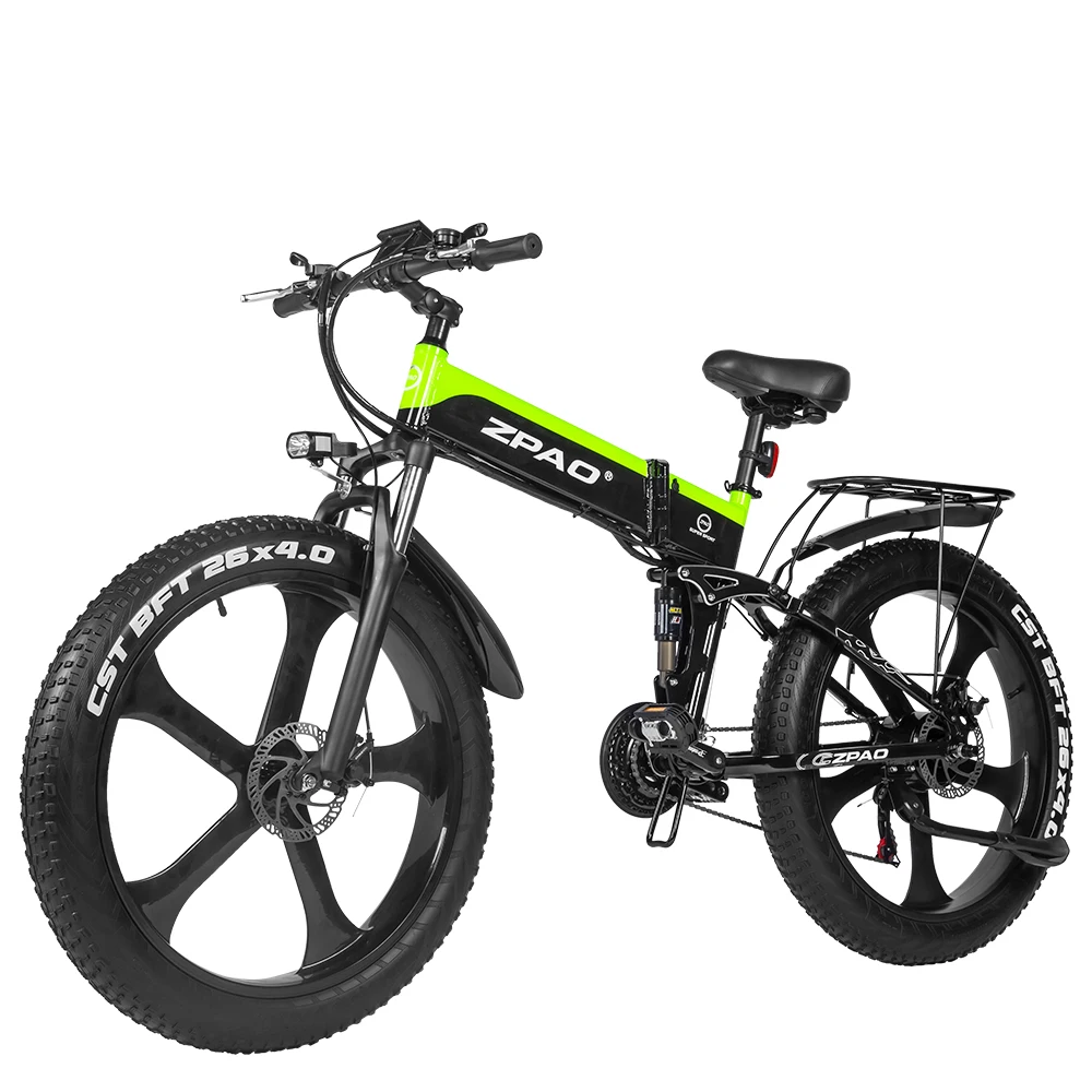

2023 Electric Bike 1000W Motor Bikes Bicycles 48V ELECTR BIKE Mountain Bike Snow Bicycle 26×4.0 Fat Tire e bike Folded ebike