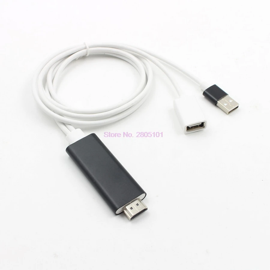 Dhl или fedex 10 шт. кабель для Apple Iphone Ipad Lighting To HDMI адаптер HDTV TV 6 разъем|Кабели HDMI| |