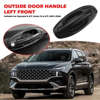 exterior door panel pull trim cover car outside outer exterior door handle replacement for hyundai santa fe 01 06