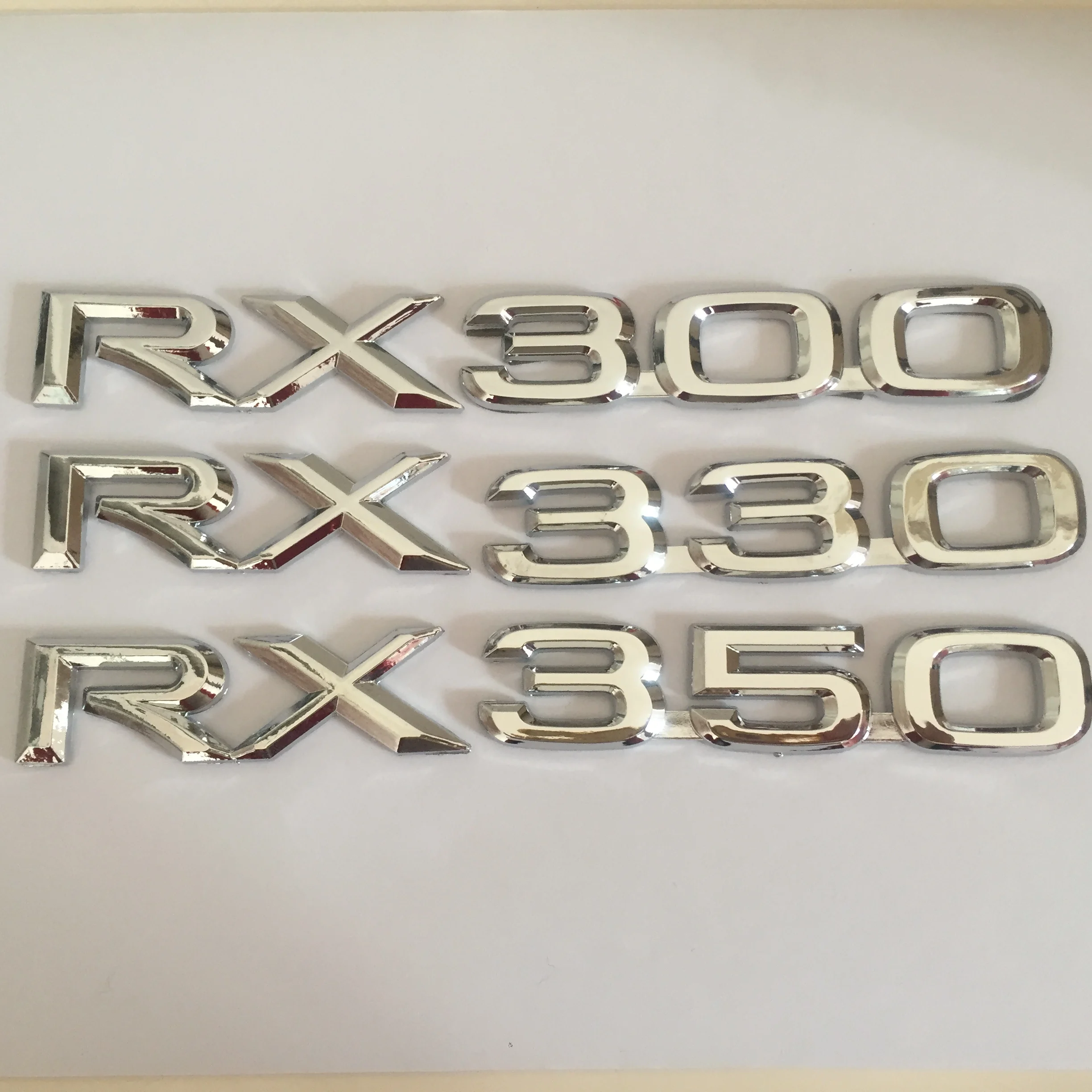 1 шт. ABS RX300 RX330 RX350 RX 300 330 350 Автомобильная буква задняя зеркальная эмблема значок