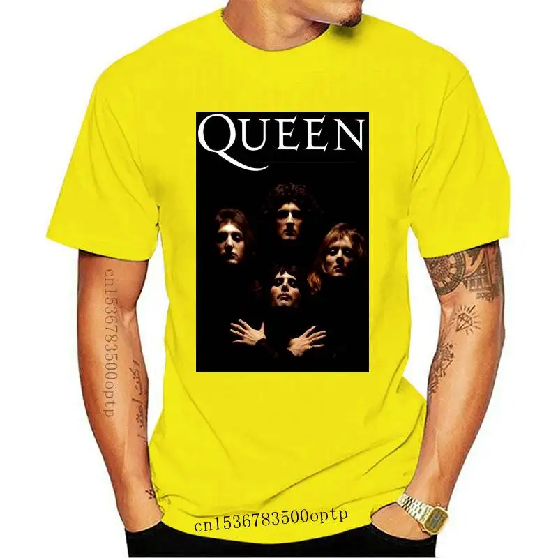 

New Men's 100% Cotton 3D Short Sleeve Black T-shirt Rock Band Queen Printed t shirt Men summer Streetwear t shirts
