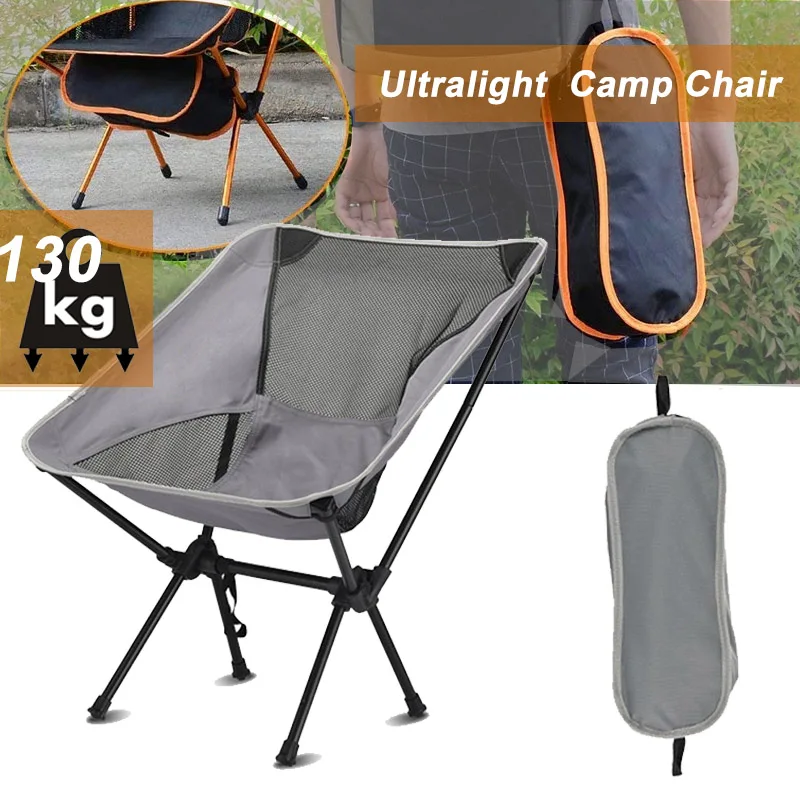 

Портативный стул Moon Chair, легкий складной стул с удлиненным сиденьем, ультралегкий, для пикника, рыбалки, кемпинга, барбекю, сада, походов