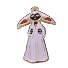 Эмалированная булавка содержит Лемур из Аватара в кимоно, готовый к тому, чтобы справиться на дуэль в самурайском стиле в любой момент.