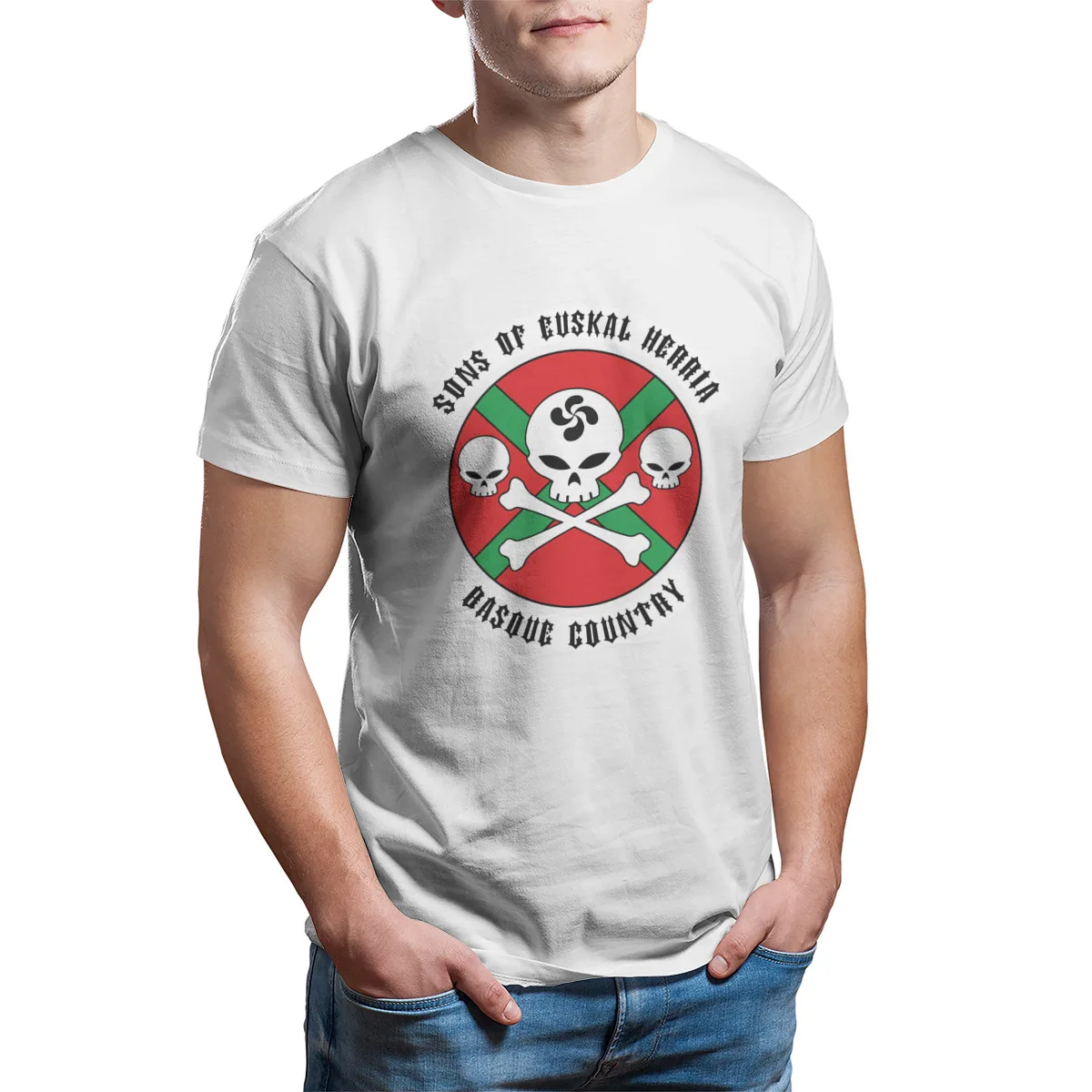 

Basque Country Shirt Clothes Punk Cute top quality Plus Size Clothing
