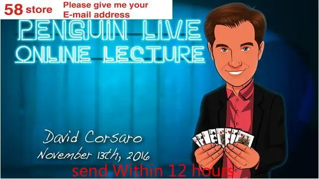 

David Corsaro Penguin Live ACT MAGIC TRICKS