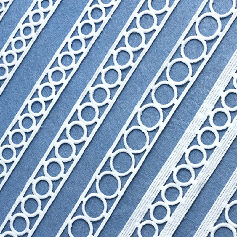 Красивая кружевная лента 7 ярдов французский африканский кружевной свадебный