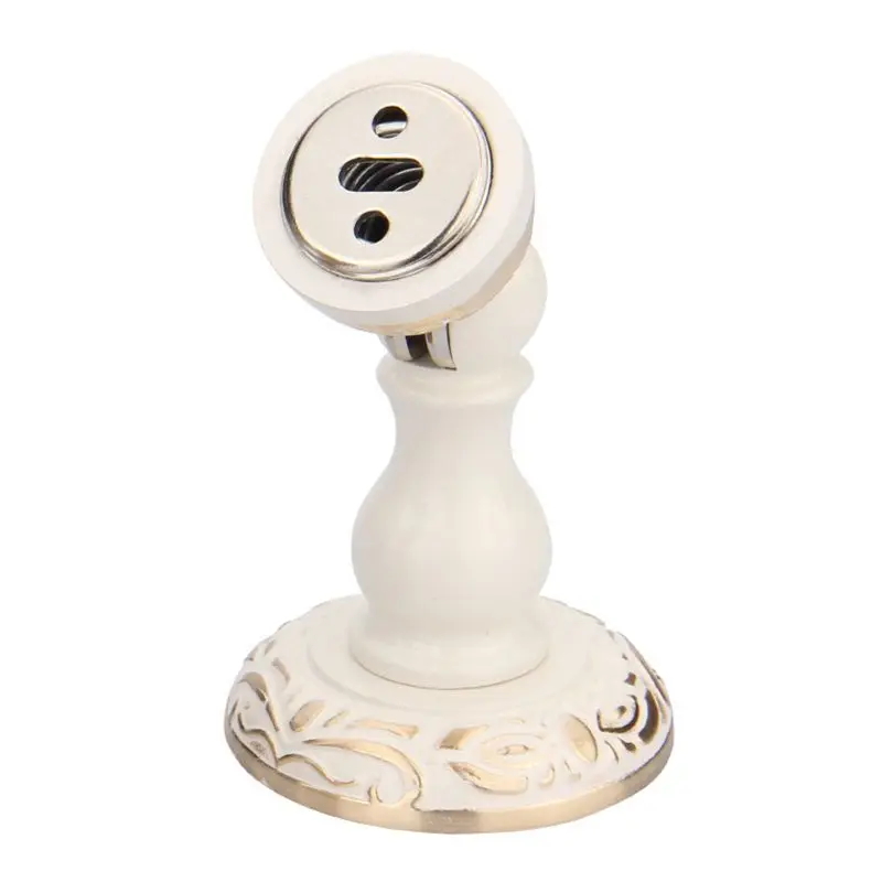 

Classical Pattern Magnetic Door Stops Door Stopper Holder Catch Floor Fitting With Screws For Home Bedroom Toilet Hardware G8TB