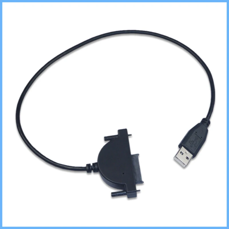 Larryjoe светодиодный индикатор USB 2 0 до 7 + 6 13Pin Mini SATA II кабель адаптер для ноутбука CD/DVD