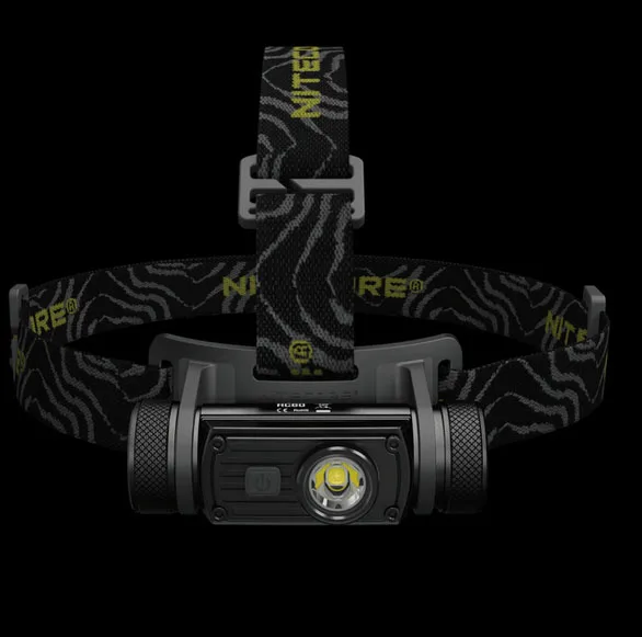NITECORE HC60 налобный фонарь с зарядкой от USB XM L2 U2 Светодиодный max 1000 люмен луч